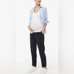 Jamie maternity black pants from j crew